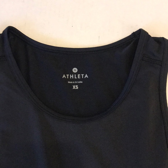 Athleta sleeveless Ruched side yoga tank top XS - Picture 3 of 6